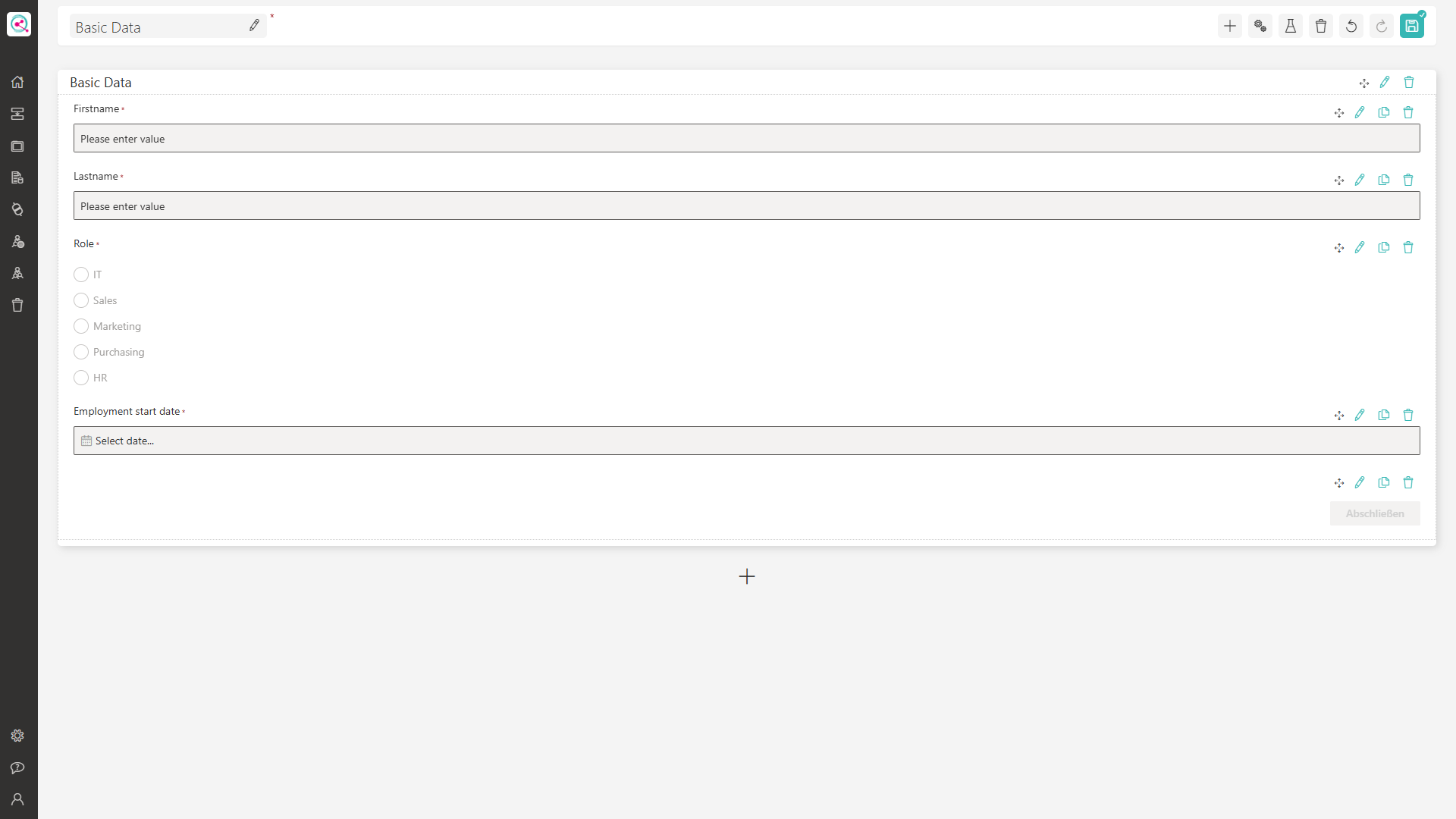 Basic data formula