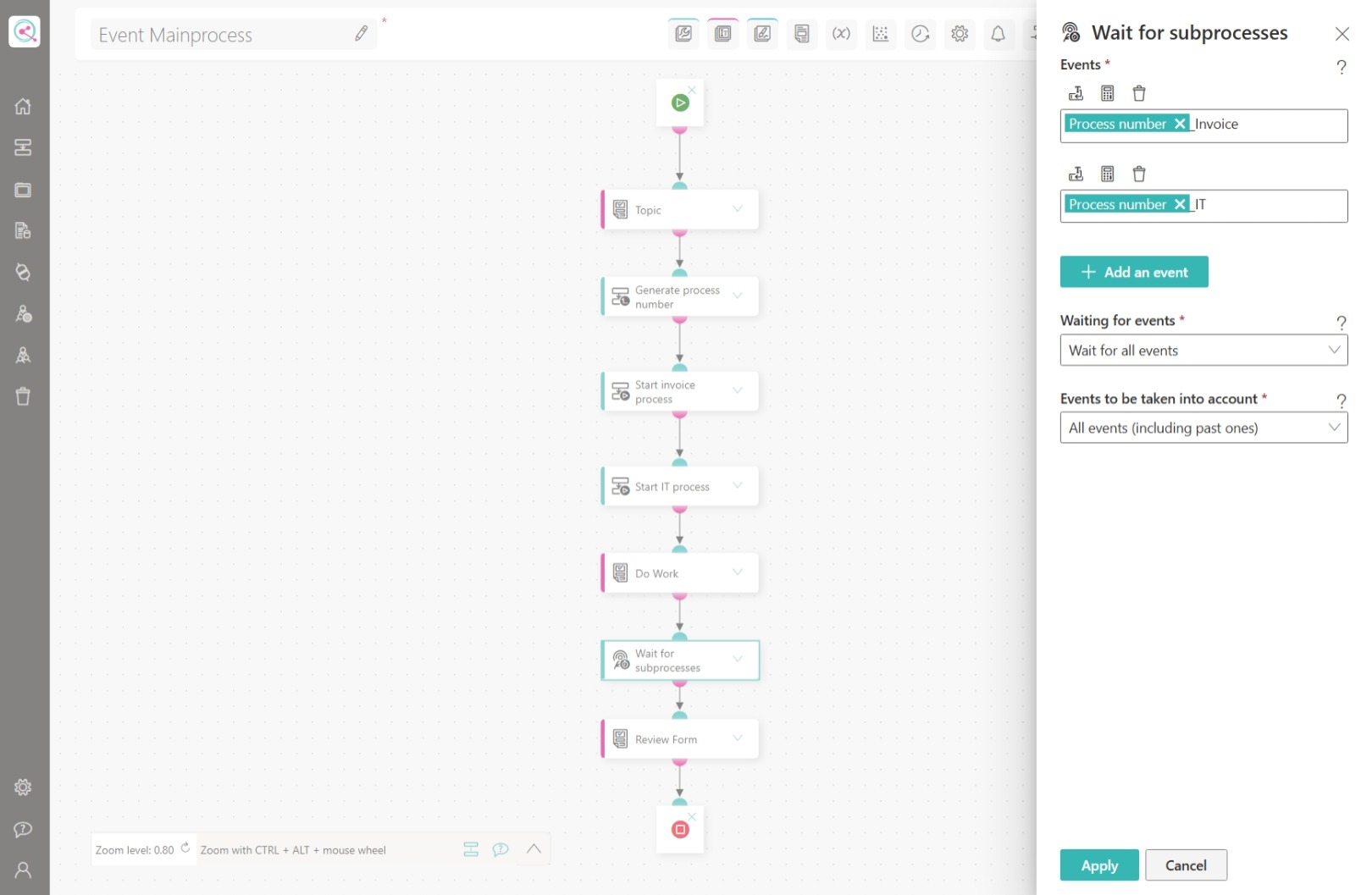 Wait for subprocesses